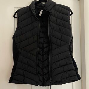 Fabletics Black Puffer Vest